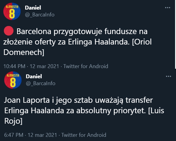 PRIORYTETOWY transfer dla nowego prezydenta Barcy!